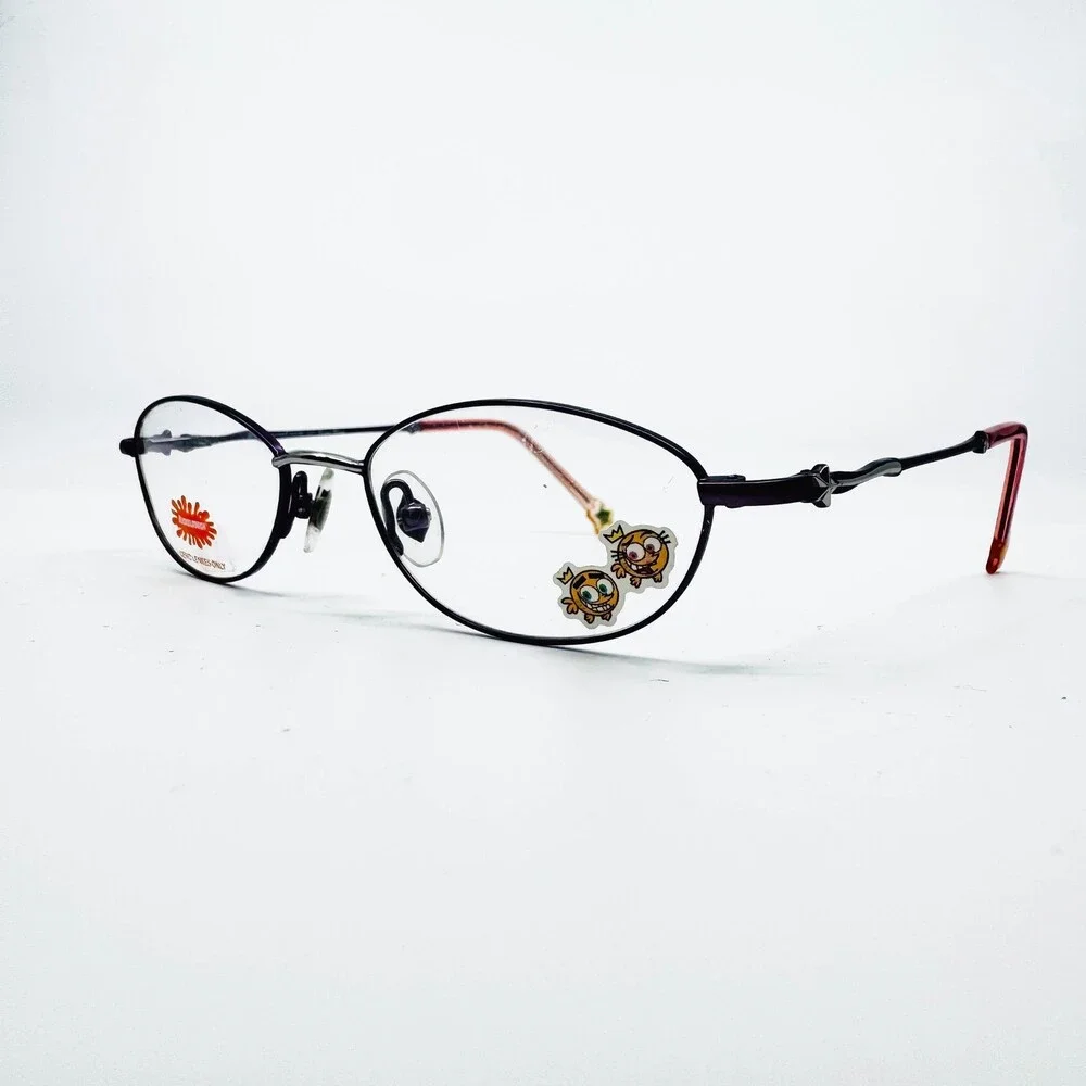 Nickelodeon Eyeglass Frames Kids Purple Fairly Odd Parents Abracadabra 130